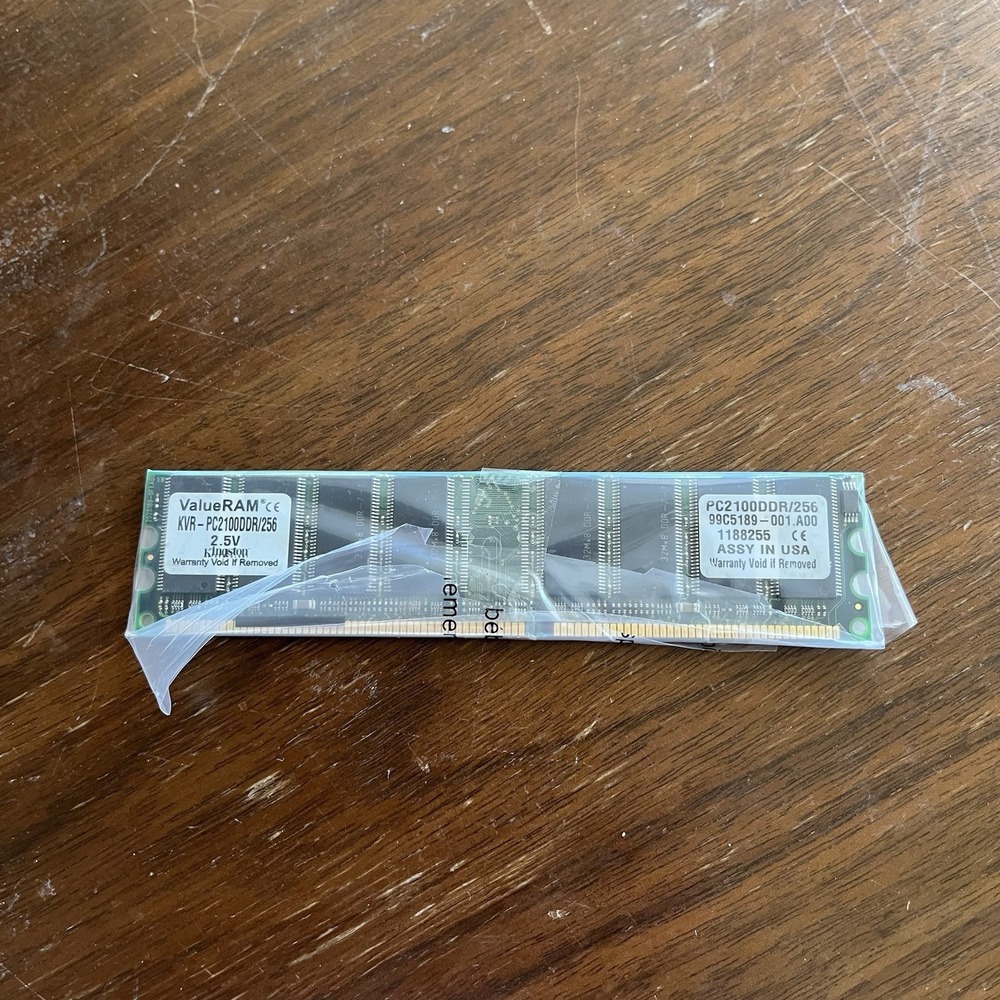 Kingston ValueRAM KVR-PC2100DDR 256MB MEMORY RAM